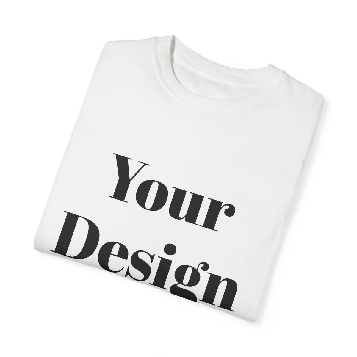 Customizable Unisex Crew Neck T-Shirt