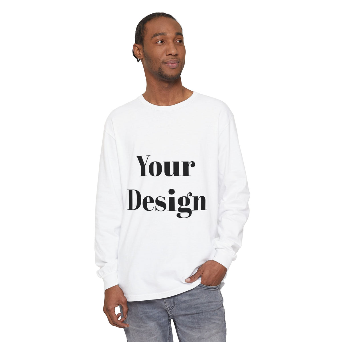 Customizable Unisex Long Sleeve T-Shirt