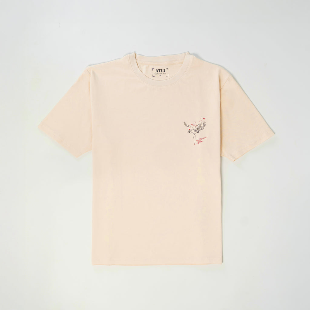 Crane Printed T-shirt