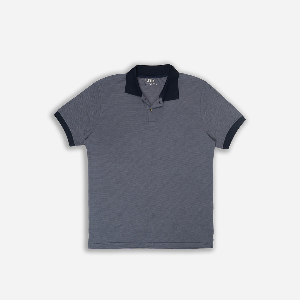 Classic Contrast Collar Polo T-Shirt