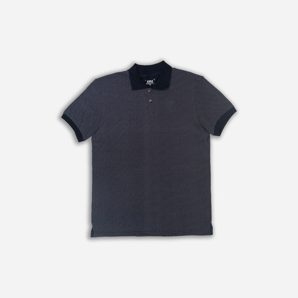 Textured Classic Polo T-Shirt