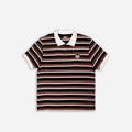 Classic Striped Cotton Polo T-Shirt