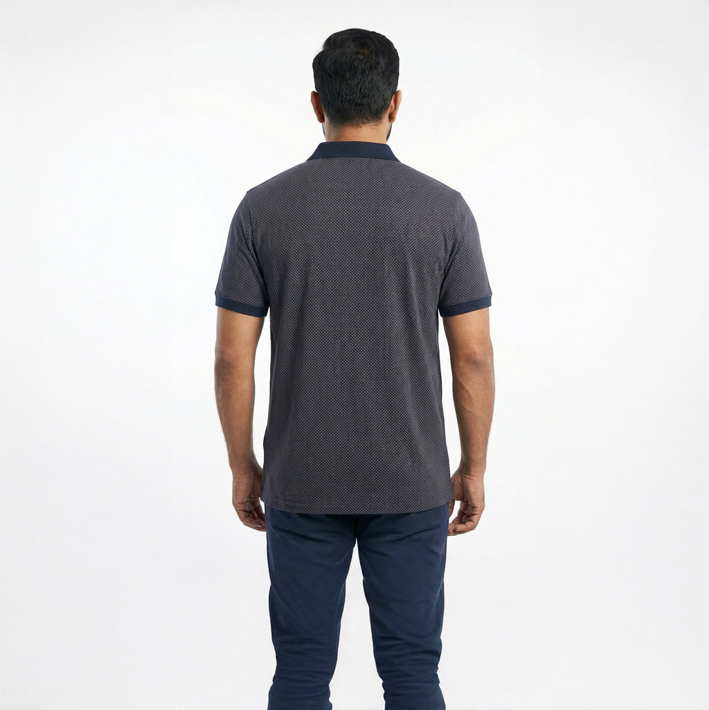 Textured Classic Polo T-Shirt