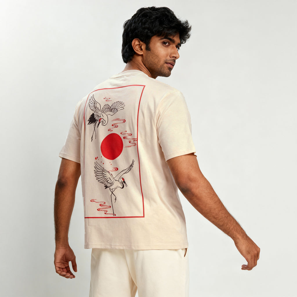 Crane Printed T-shirt